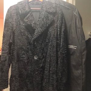 Men’s Persian Lamb full length Coat.